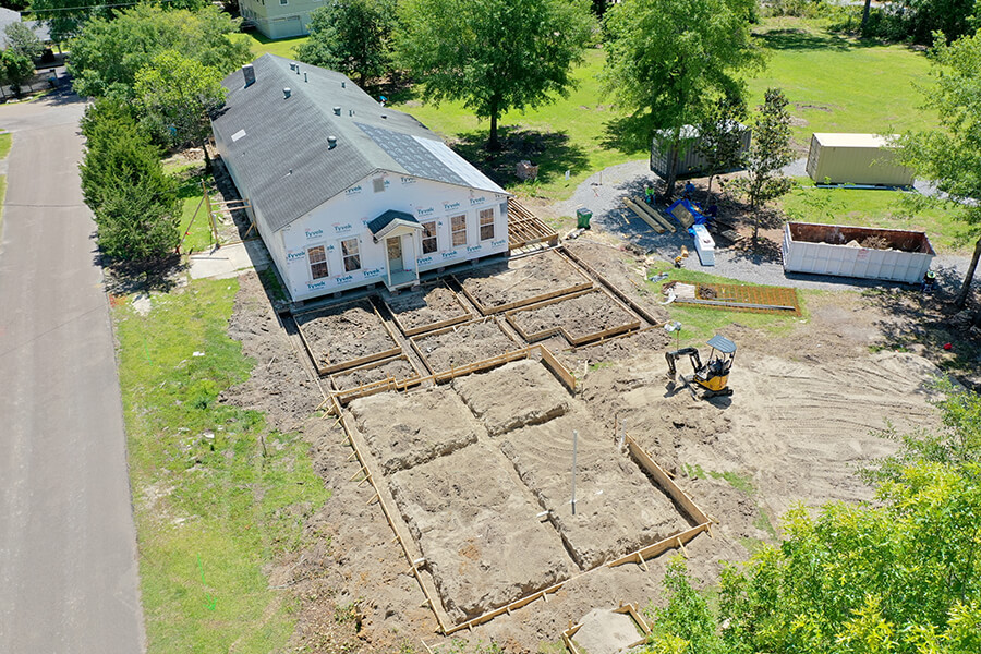 Structural project - foundation work