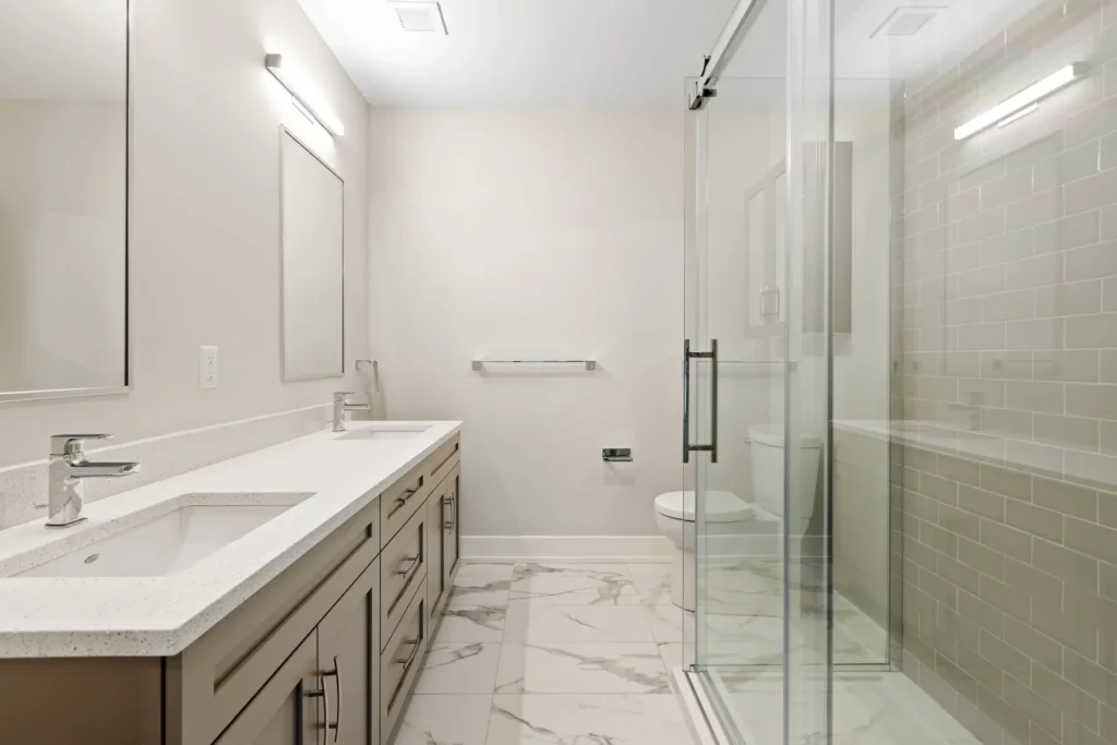 A Bathroom Remodel in New Orleans done by Quillen Construction Group. 
