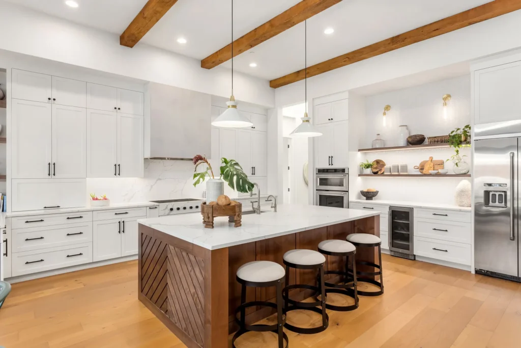 When remodeling a kitchen what comes first - An image of a kitchen remodel in New Orleans