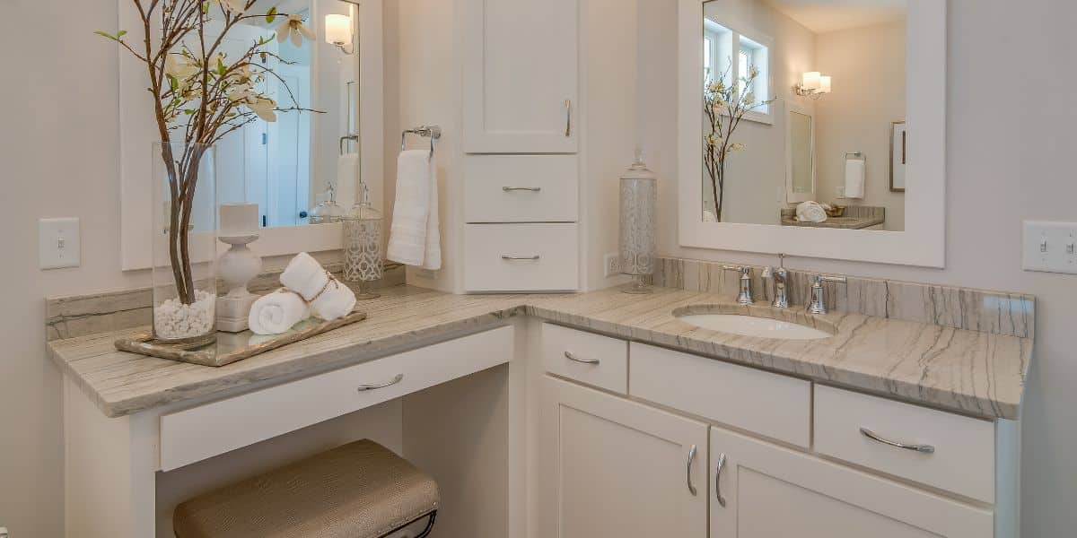 Corner Bathroom Vanity