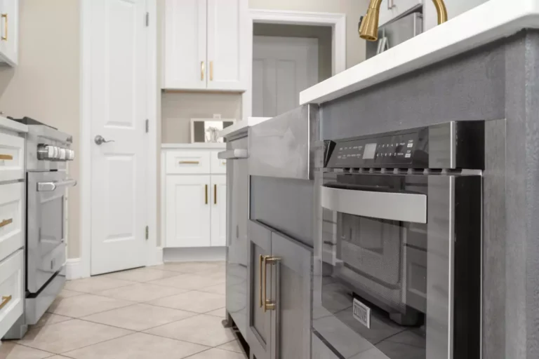 under-counter microwave