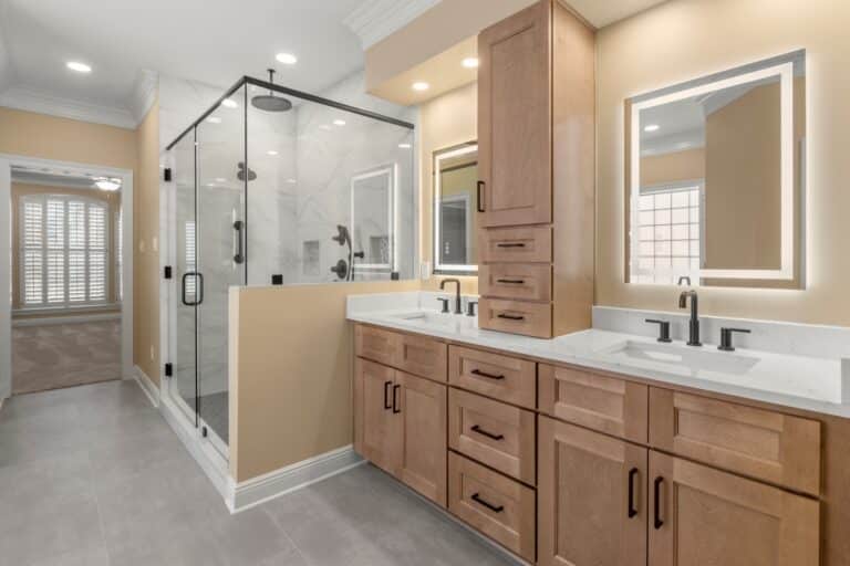 new master bathroom renovation