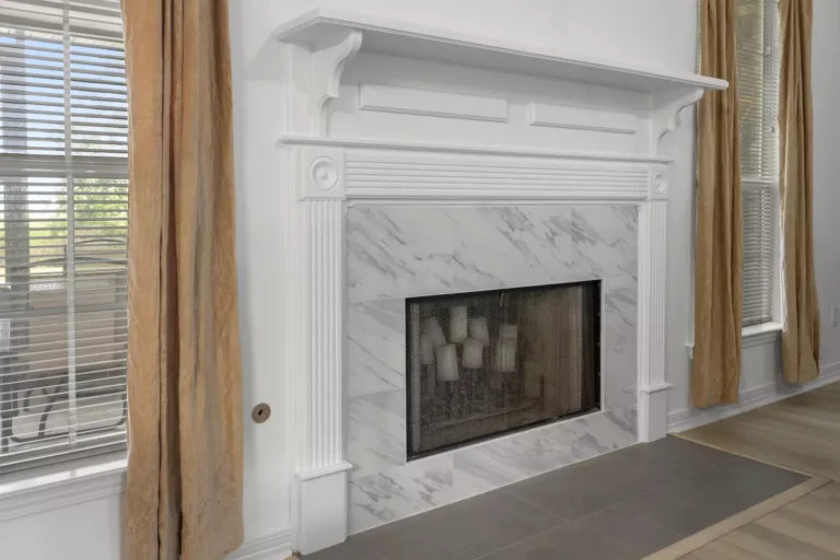 new fireplace