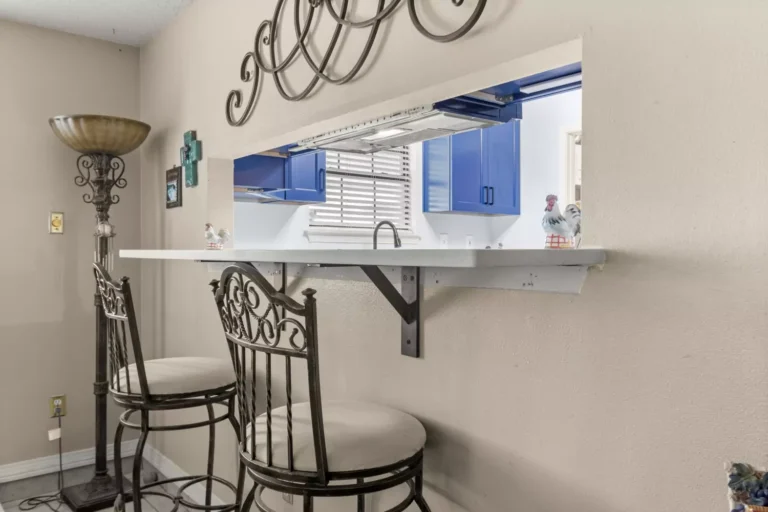 barstools at a kitchen bar