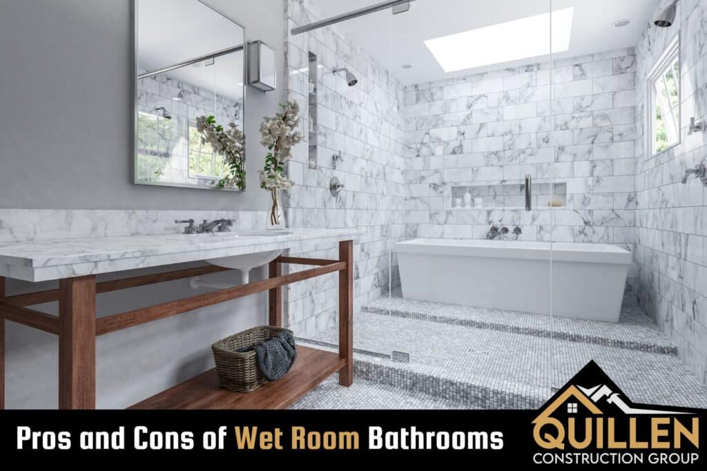 The Pros and Cons of Wet Room Bathrooms