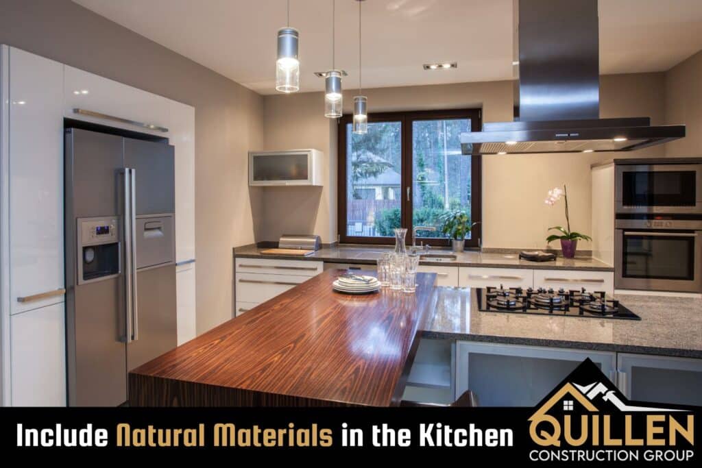 How to Incorporate Natural Materials into Your Kitchen Remodel