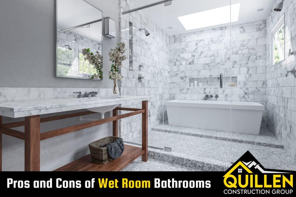 The Pros and Cons of Wet Room Bathrooms