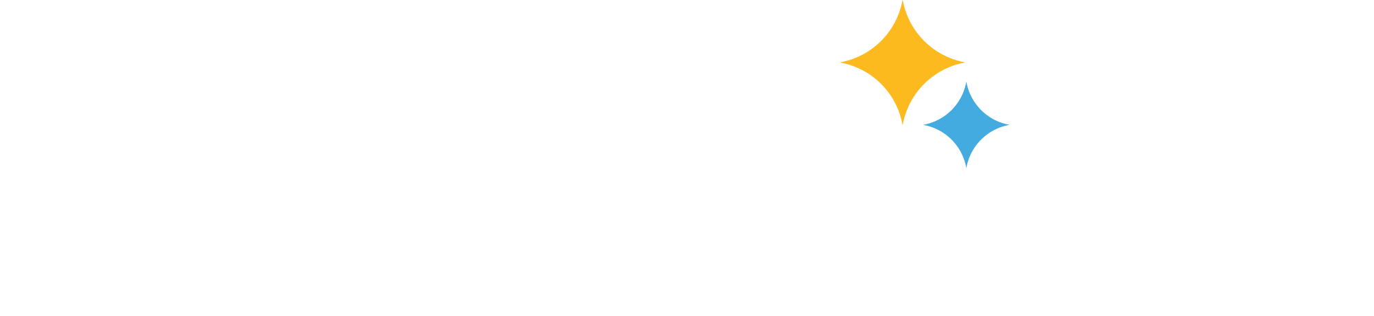 White text on a light gray background reads "Designed to blume," with "blume" in larger font and two diamond-shaped stars, one yellow and one blue, above the letters "l" and "u.