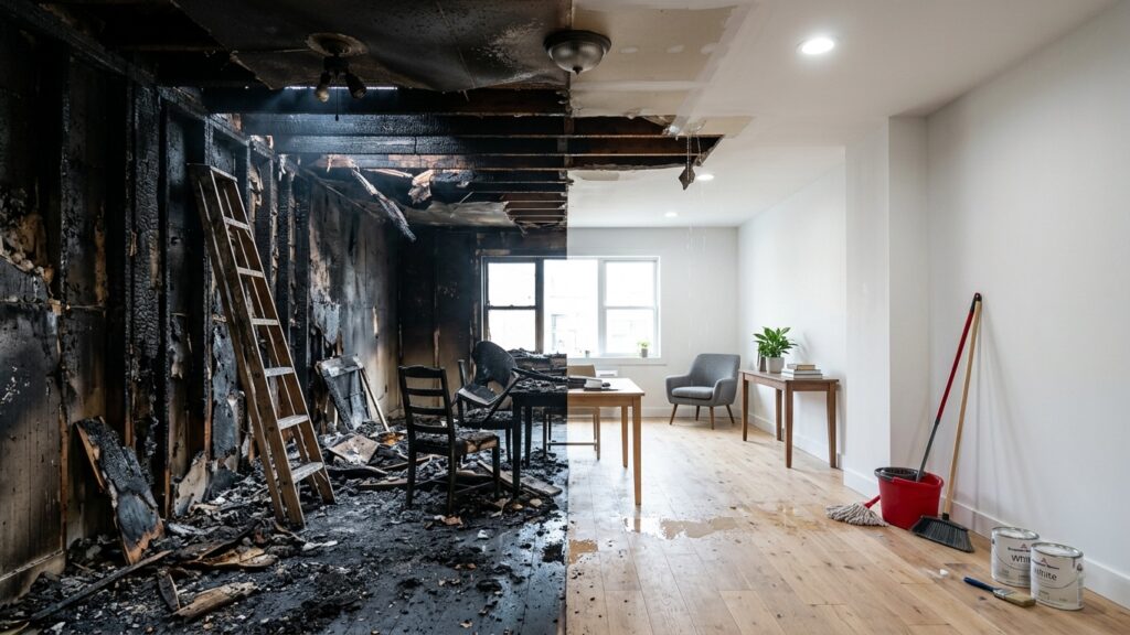 house fire