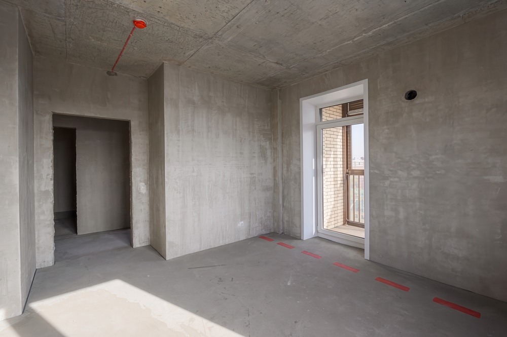 Unfinished room